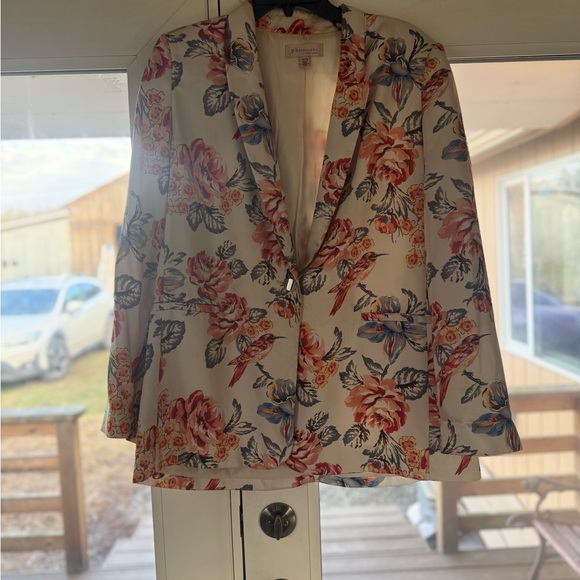 Floral Women's Blazer - Picture 5 of 6